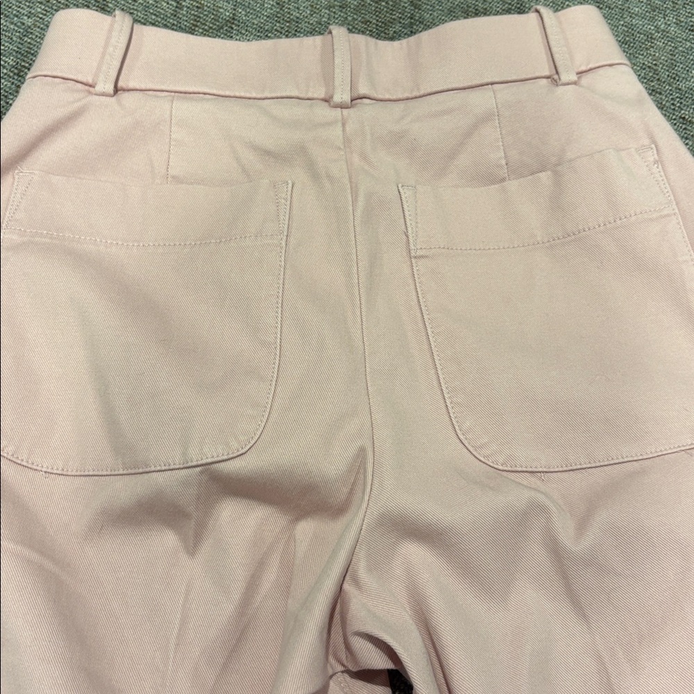 NWT SPANX Blush Stretch Twill wide leg Pants - Picture 10 of 10